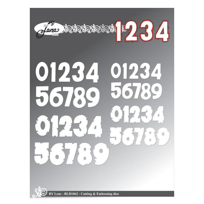 BY Lene Dies "Numbers" BLD1862