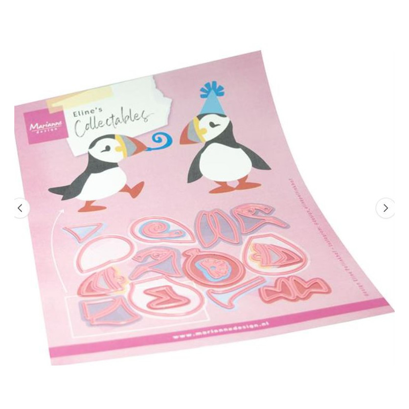 Marianne Design dies "Eline's Party Puffin" COL1581