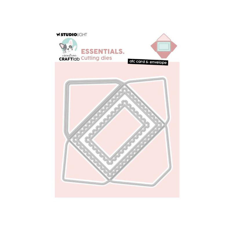 Studio Light Cutting Die  ATC card & envelope CCL-ES-STAMP882