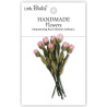 Little Birdie Handmade Flowers Freda Pink Passion (8pcs) (CR110321)
