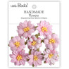 Little  Handmade Printed Paper Flowers Vinita Pink Symphony (8pcs) (CR110141)