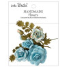 Little Birdie Handmade Printed Paper Flowers Roisin Blue Symphony (8pcs) (CR110134)