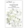 Little Birdie  Handmade Flowers Micro Jewlled Florettes Ivory Pearl (60pcs) (CR109980)