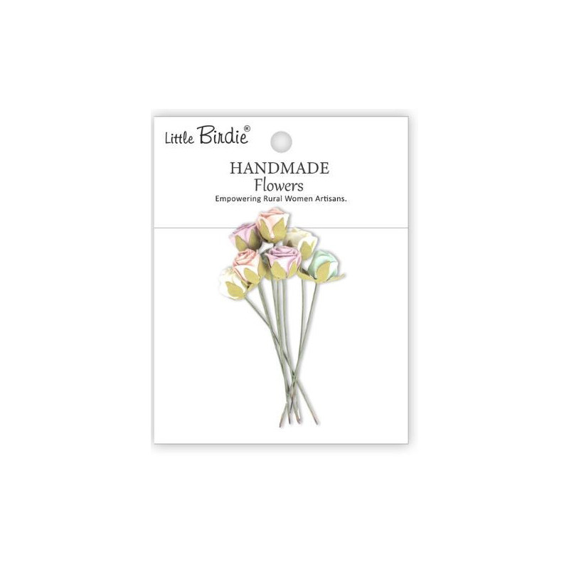 Little Birdie Handmade Flowers Charlie Fairy Garden ( 8pcs) (CR109971)