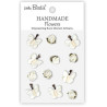 Little Birdie Handmade Flowers Roses & Butterflies Ivory Pearl (12pcs) (CR103304)