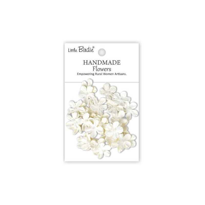 Little Birdie Handmade Flowers Pearl Petites Ivory Pearl (30pcs) (CR103049)