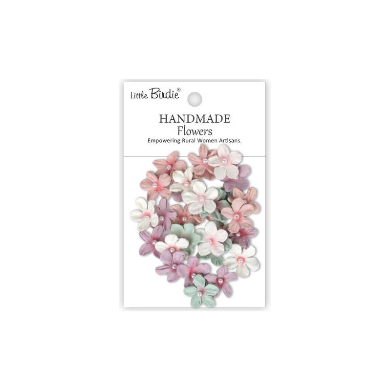 Little Birdie Handmade Flowers Pearl Petites Fairy Garden (30pcs) (CR103052)
