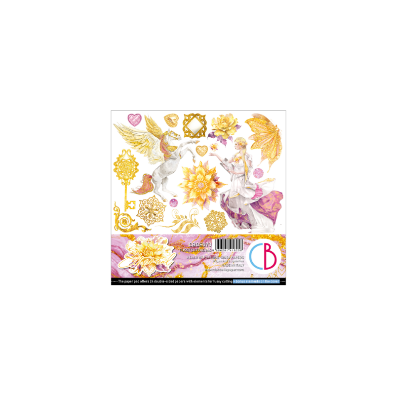 Ciao Bella 6X6 Ethereal paper pad CBQE073