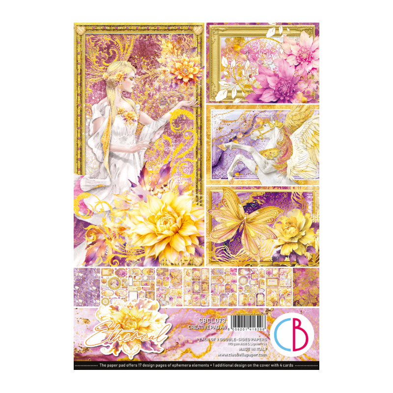 Ciao Bella A4 Ethereal paper pad
