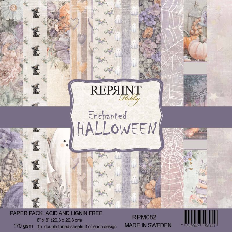 Reprint Paperpack -Enchanted Halloween Collection - 8x8