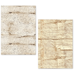 Ciao Bella A5 Tissue Paper Set – 24 Sheets Vintage Manuscript