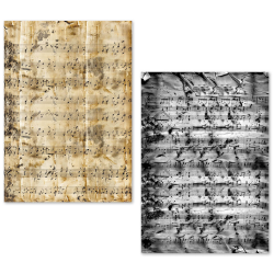 Ciao Bella A5 Tissue Paper Set – 24 Sheets Music Sheet