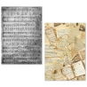 Ciao Bella A5 Tissue Paper Set – 24 Sheets Music Sheet