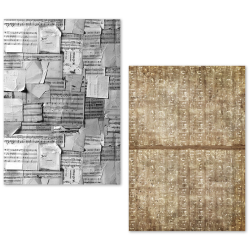 Ciao Bella A5 Tissue Paper Set – 24 Sheets Music Sheet