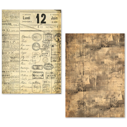 Ciao Bella A5 Tissue Paper Set – 24 Sheets Newspapers