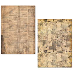 Ciao Bella A5 Tissue Paper Set – 24 Sheets Newspapers