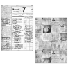 Ciao Bella A5 Tissue Paper Set – 24 Sheets Newspapers