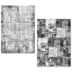 Ciao Bella A5 Tissue Paper Set – 24 Sheets Newspapers