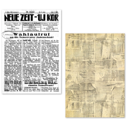 Ciao Bella A5 Tissue Paper Set – 24 Sheets Newspapers