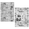 Ciao Bella A5 Tissue Paper Set – 24 Sheets Newspapers