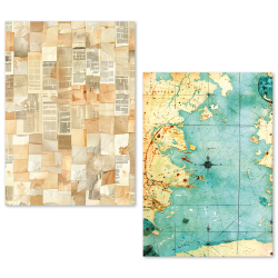 Ciao Bella A5 Tissue Paper Set – 24 Sheets Fragments of Time