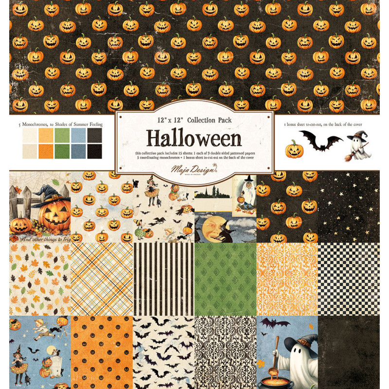 Maja Design Halloween - 12x12" Collection pack