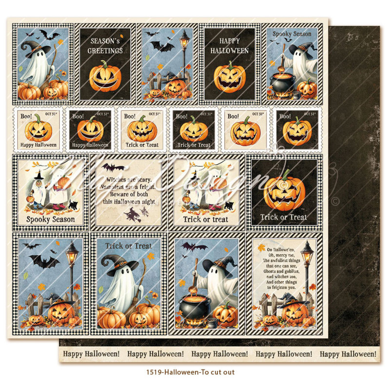 Maja Design 12x12 Halloween - To cut out / 1 st