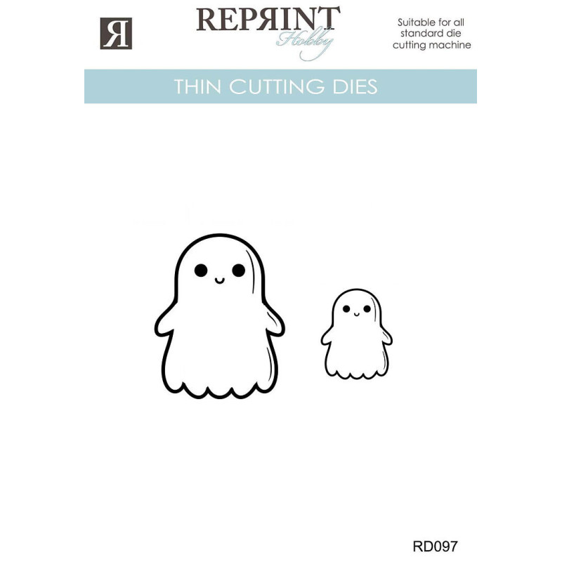 Reprint Dies Halloween spöke 2 st