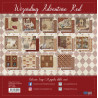 Papers For You Wizarding Adventure Houses Red 8x8 Inch Scrap Paper Pack (28pcs) (PFY-15854)