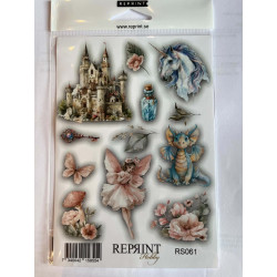 Reprint Stickers Hidden Magic
