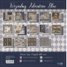 Papers For You Wizarding Adventure Houses Blue 6x6 Inch Scrap Paper Pack (28pcs) (PFY-15861)