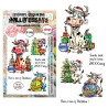 Aall And Create Festive Friends A6 Stamp Sets Moo-ry Christmas! by Autour De Mwa & Co (AALL-TP-1496)