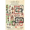 Graphic 45 Merry-ful Greetings Chipboard Pieces, Tags & Frames (4503280)