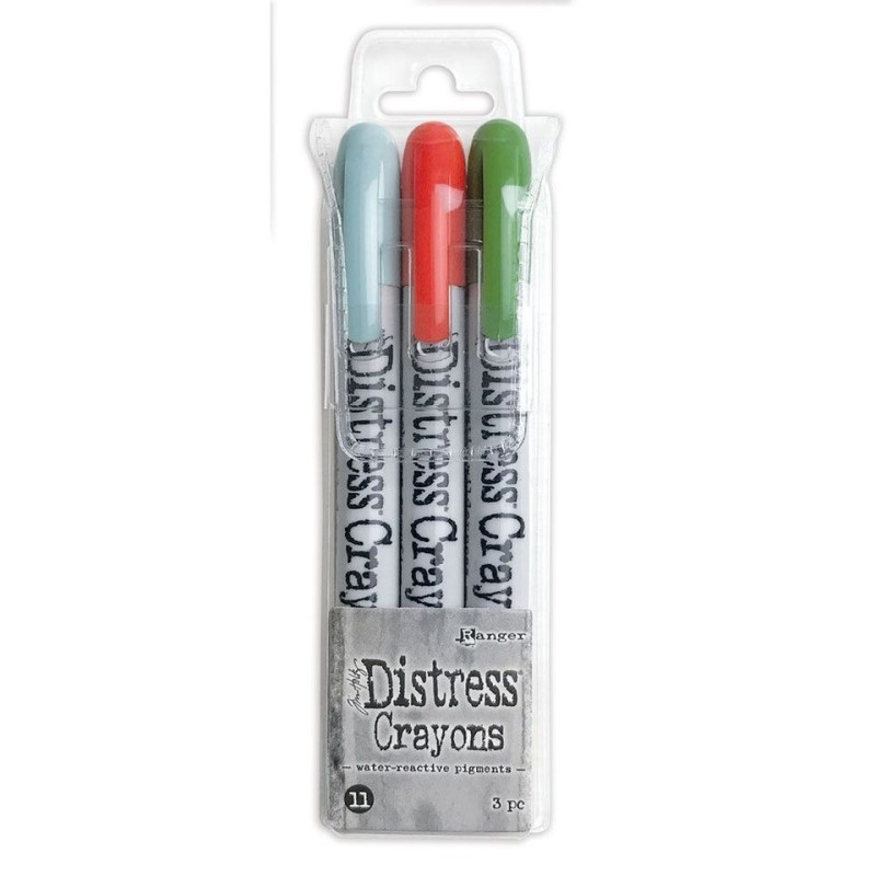 Ranger Distress 3 st Crayons Kit 11  Tim Holtz