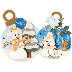 Marianne Design Collectables Happy Snowmen by Marleen (COL1596)