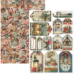 Ciao Bella Merry & Bright A4 Creative Pad (9pcs) (CBCL098)