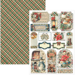 Ciao Bella Merry & Bright A4 Creative Pad (9pcs) (CBCL098)