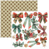 Ciao Bella Merry & Bright 6x6 Inch Fussy Cut Pad (24pcs) (CBQE098)