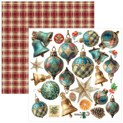 Ciao Bella Merry & Bright 6x6 Inch Fussy Cut Pad (24pcs) (CBQE098)