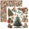 Ciao Bella Merry & Bright 6x6 Inch Fussy Cut Pad (24pcs) (CBQE098)