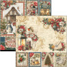 Ciao Bella Merry & Bright 12x12 Inch Paper Pad (12pcs) (CBPM098)