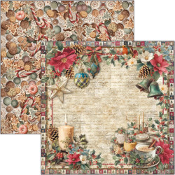 Ciao Bella Merry & Bright 12x12 Inch Paper Pad (12pcs) (CBPM098)