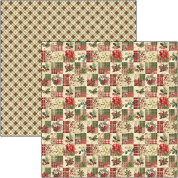 Ciao Bella Merry & Bright 12x12 Inch Paper Pad (12pcs) (CBPM098)