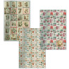 Ciao Bella Merry & Bright A4 Deluxe Paper Silver & Vellum Dual Pack Mixed (6pcs) (CBX011)