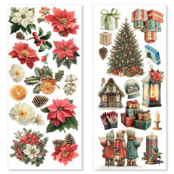 Ciao Bella Merry & Bright Transparent Adhesive Sheets (5pcs) (CBI017)