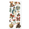 Ciao Bella Merry & Bright Transparent Adhesive Sheets (5pcs) (CBI017)
