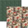 Ciao Bella Merry & Bright 12x12 Inch Patterns Pad (8pcs) (CBT098)