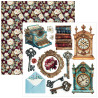 Ciao Bella Bohemian Burgundy 6x6 Inch Fussy Cut Pad (24pcs) (CBQE099)