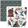 Ciao Bella Bohemian Burgundy 6x6 Inch Fussy Cut Pad (24pcs) (CBQE099)