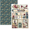 Ciao Bella Bohemian Burgundy A4 Creative Pad (9pcs) (CBCL099)